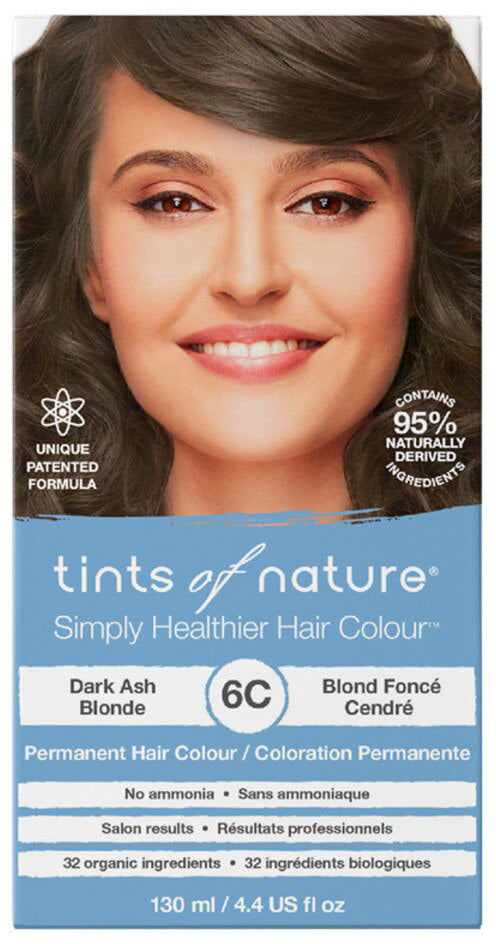 Tints of Nature Permanent Hair Colour 6C (Dark Ash Blonde)