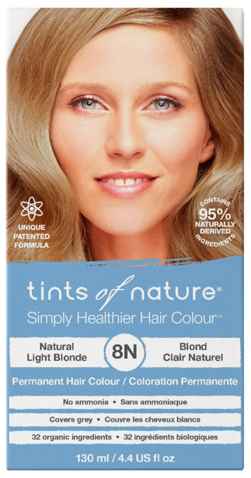 Tints of Nature Permanent Hair Colour 8N (Natural Light Blonde)