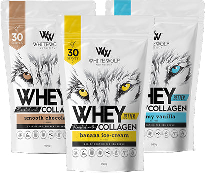 White Wolf Whey Better Blend Bundle Deal 900g x 3