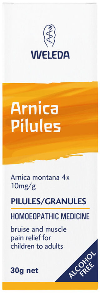 Weleda (Homoeopathic Medicine) Arnica montana (4x) 10mg/g Pilules 30g