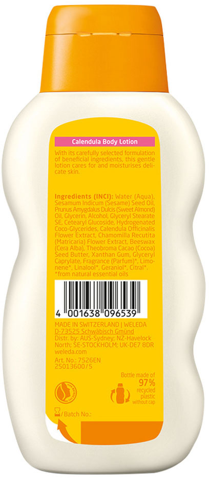 Weleda Baby Organic Body Lotion Calendula 200ml
