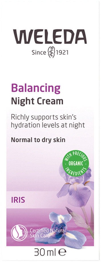 Weleda Balancing Night Cream (Iris) 30ml