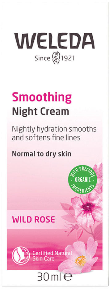 Weleda Smoothing Night Cream (Wild Rose) 30ml
