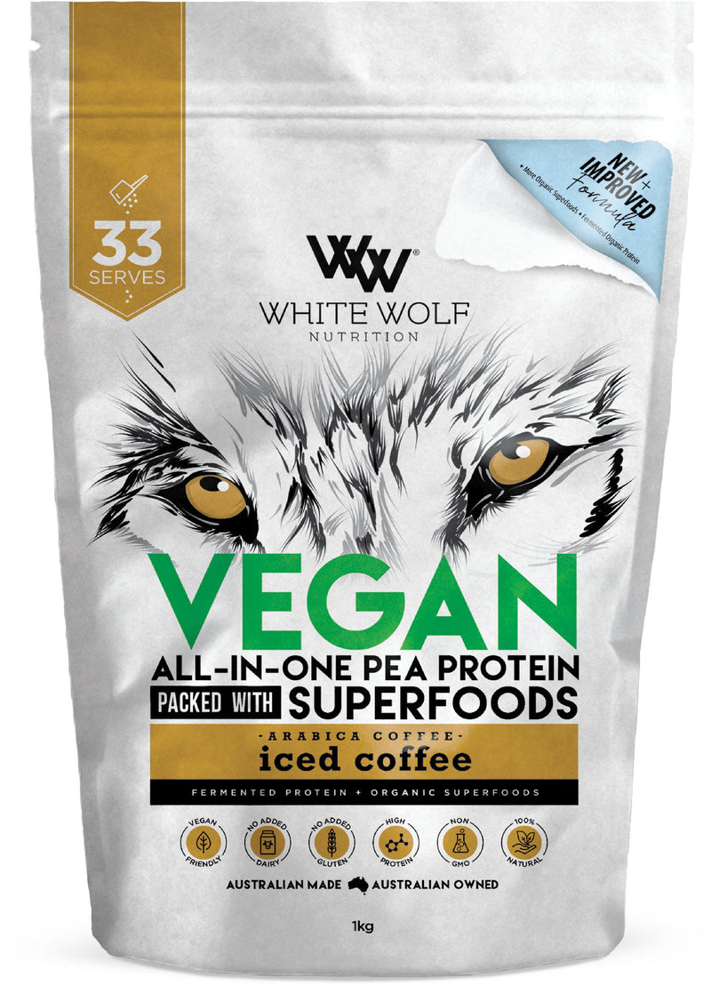 White Wolf NutrIion Vegan All In One Protein