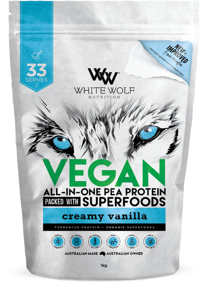White Wolf NutrIion Vegan All In One Protein