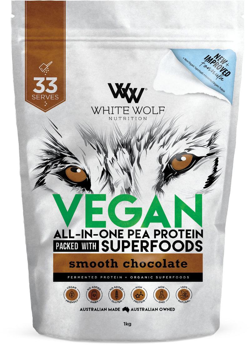 White Wolf NutrIion Vegan All In One Protein