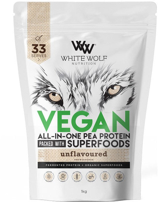 White Wolf NutrIion Vegan All In One Protein