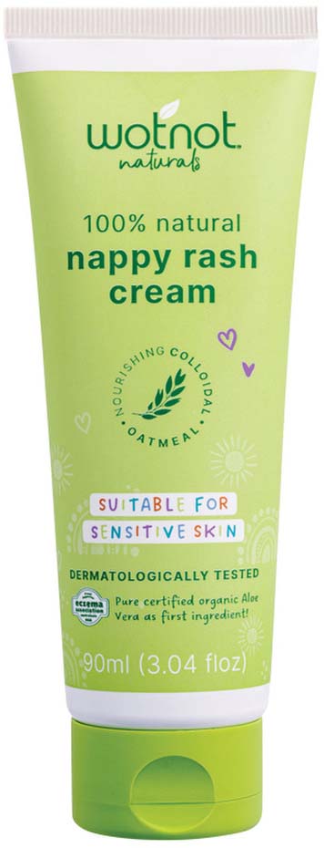 Wotnot Naturals 100% Natural Nappy Rash Cream 90ml