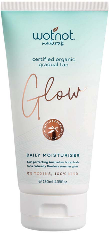 Wotnot Naturals Glow Certified Organic Gradual Tan Everyday Lotion 130ml