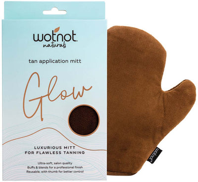 Wotnot Naturals Glow Tan Application Mitt (Luxurious Mitt for Flawless Tanning)