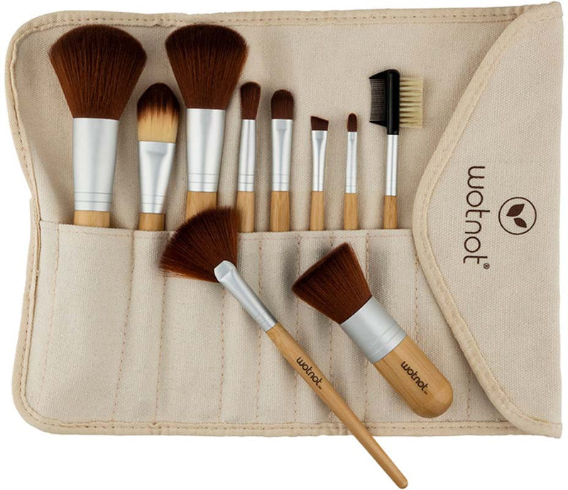 Wotnot Naturals Vegan Makeup Brushes x 10 Set