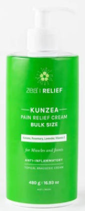 Zea Releif Kunzea Pain Relief Cream 480g