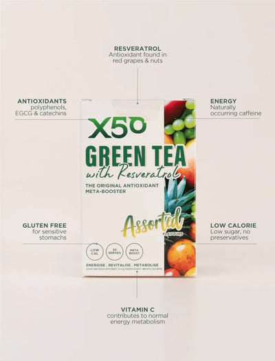 Green Tea X50 180g