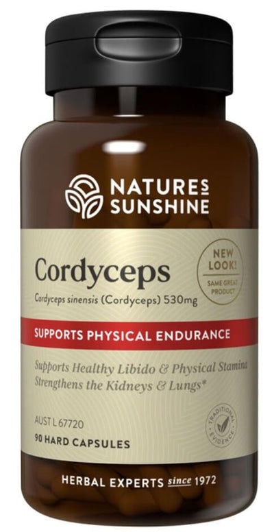 Nature Sunshine Cordyceps 530mg - Health Co