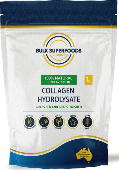 Grass Fed Collagen 1Kg by Bulk Super Foods - Health Co