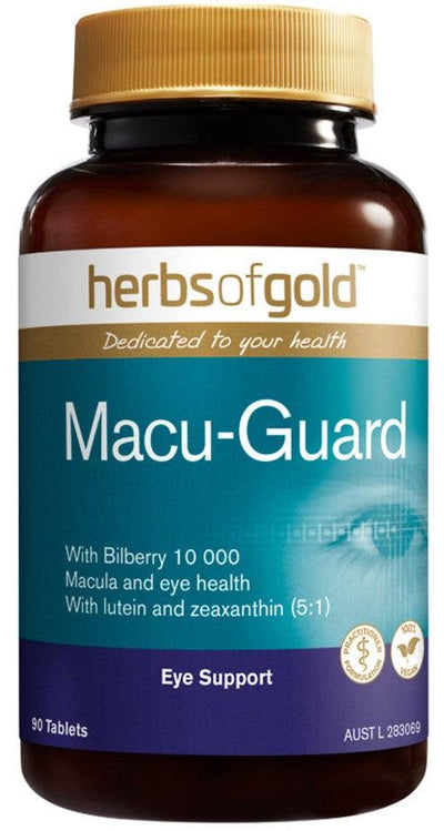 Herbs of Gold Macu-Guard With Bilberry 10 000 - Health Co