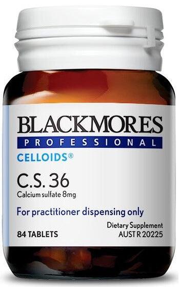 Blackmores Professional Celloids C.S. 36 Tablets - Health Co