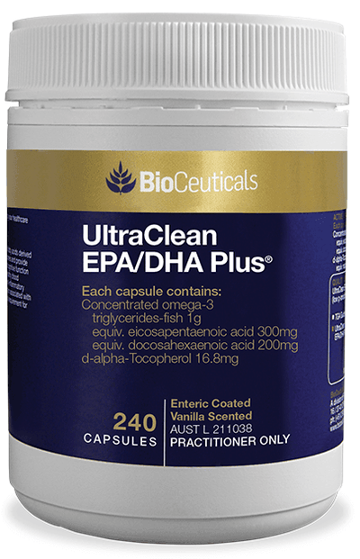 Bioceuticals UltraClean EPA/DHA Plus Capsules - Health Co