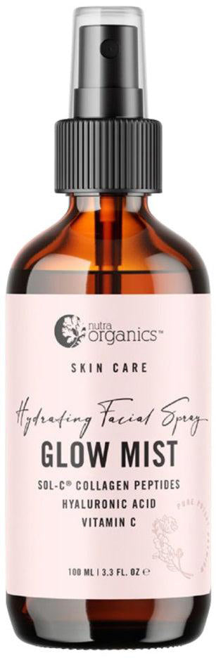 Nutraorganics Skin Care Hydrating Facial Spray Glow Mist - Health Co