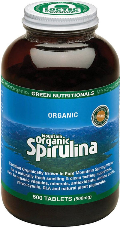Green Nutritionals Mountain Organic Spirulina Powder - Health Co