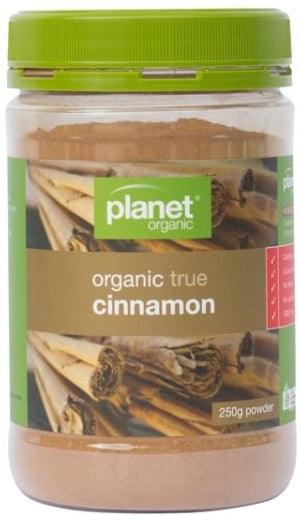 Planet Organic Cinnamon Ground Jar 250g - Health Co