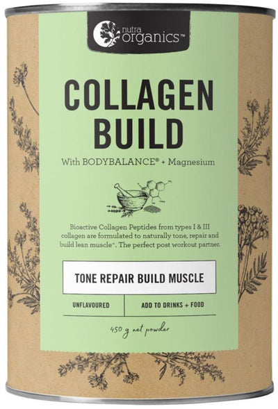 Nutraorganics Collagen Build - Health Co