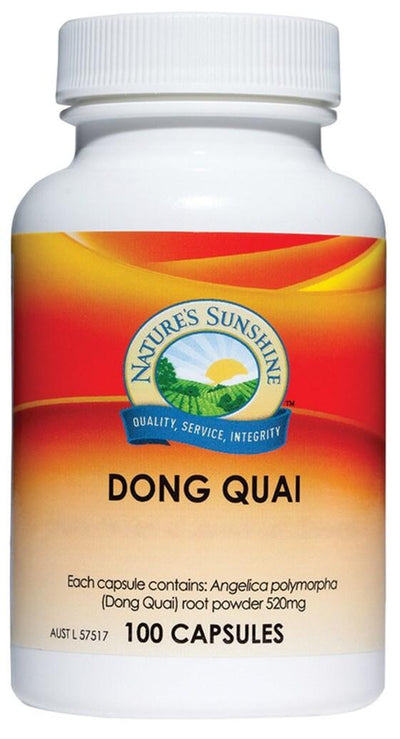 Nature Sunshine Dong Quai 520mg - Health Co