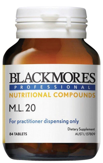 Blackmores Professional M.L. 20 Tablet - Health Co