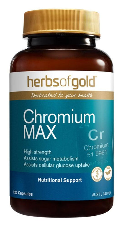 Herbs of Gold Chromium Max - Health Co