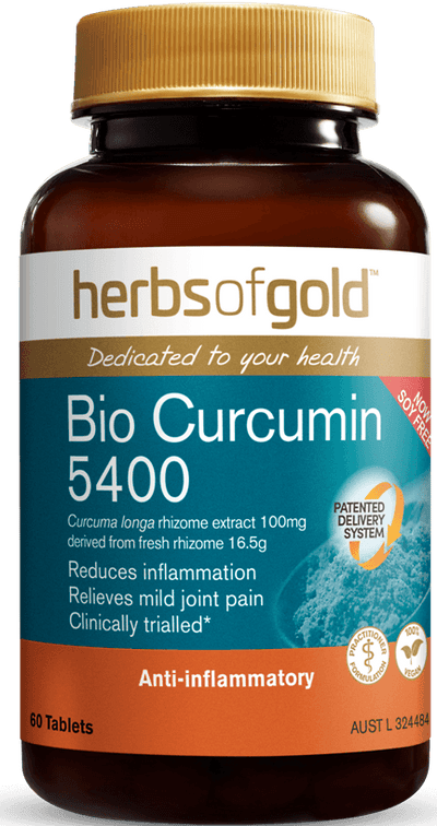 Herbs of Gold Bio Curcumin 5400 - Health Co
