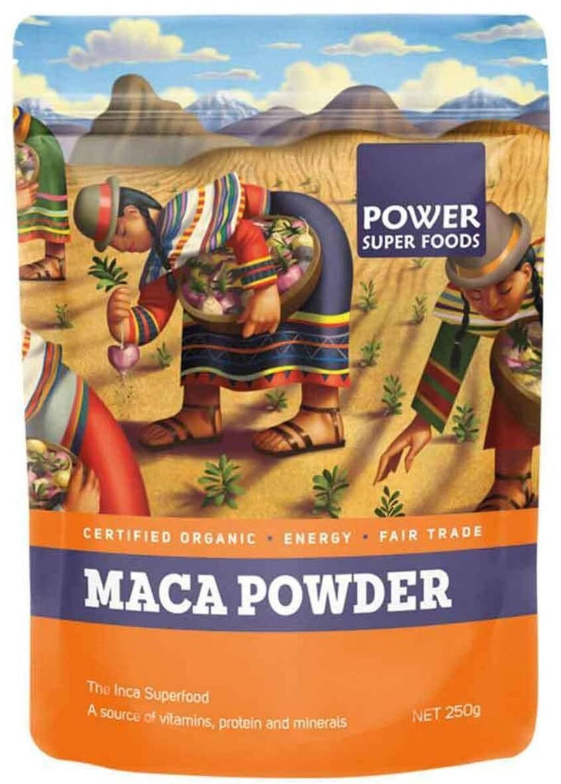 Organic Maca Powder 250g By Power Super Foods - Health Co
