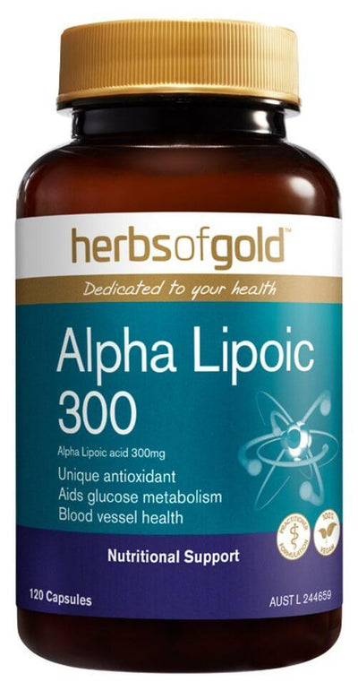 Herbs of Gold Alpha Lipoic 300 - Health Co