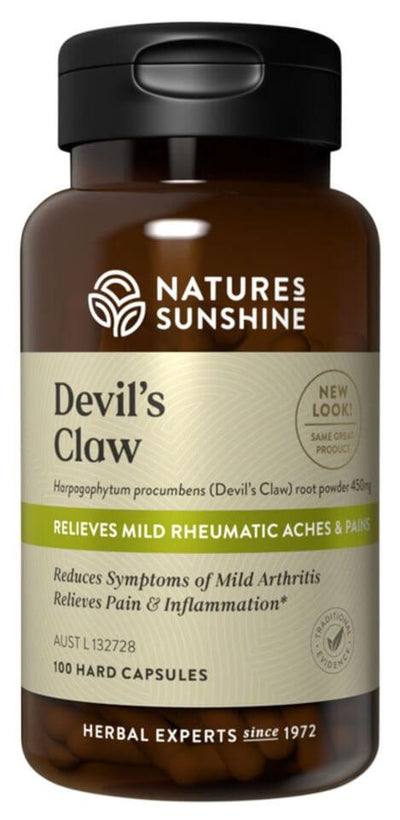 Nature's Sunshine Devil's Claw 450mg - Health Co