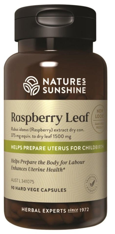 Nature sunshine Raspberry Leaf 1500mg - Health Co