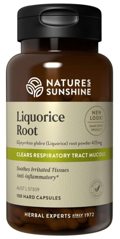 Nature Sunshine Liquorice Root 425mg - Health Co