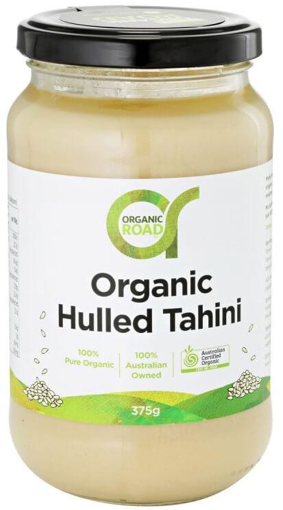 Tahini Hulled Org 375gm By Organic Road - Health Co