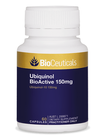 Bioceuticals Ubiquinol BioActive 150mg Capsules - Health Co