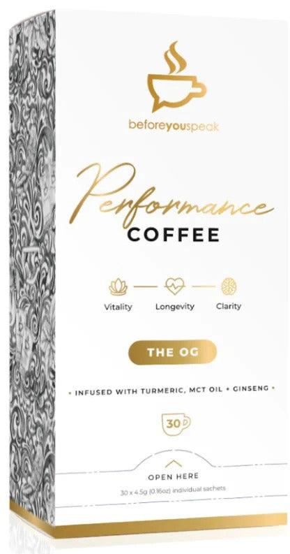Before You Speak The OG - High Performance Coffee - Health Co