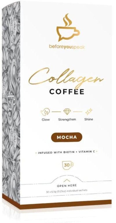 Before You Speak Glow Collagen Coffee - Health Co