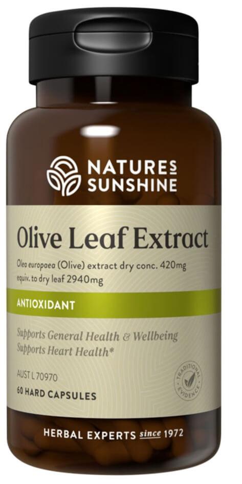 Nature Sunshine Olive Leaf Extract 2.94g - Health Co