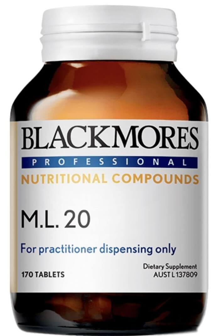 Blackmores Professional M.L. 20, Tablets - Health Co