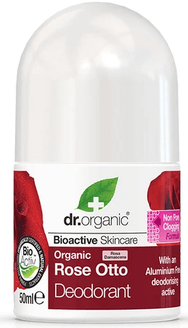 Rose Otto Deodorant 50ml By Dr. Organic - Health Co