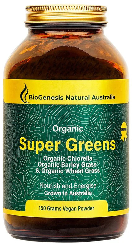BioGenesis Organic Super Greens 150G Powder
