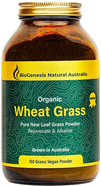 BioGenesis Organic Wheat Grass 150G Powder