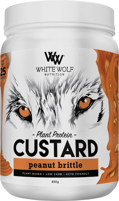 White Wolf Nutrition Custard Plant Protein - Health Co