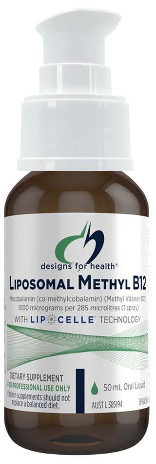 Designs For Health Liposomal Methyl B12 Liquid - Health Co