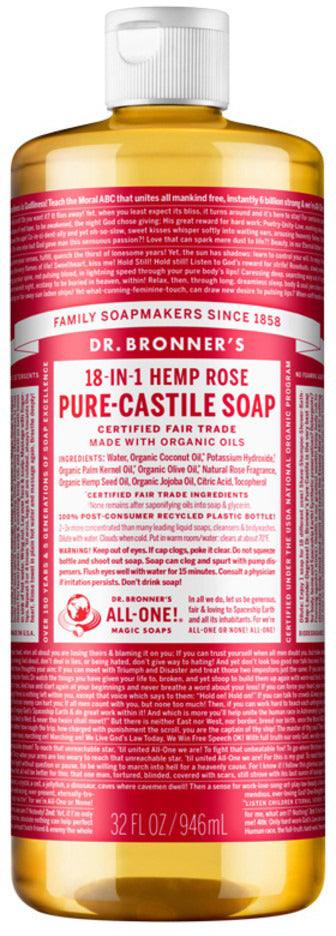 Dr Bronner's Pure Castile Liquid Soap - Health Co