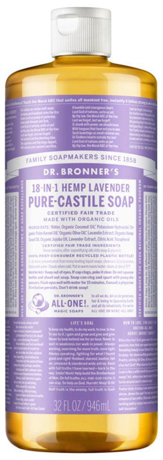 Dr Bronner's Pure Castile Liquid Soap - Health Co