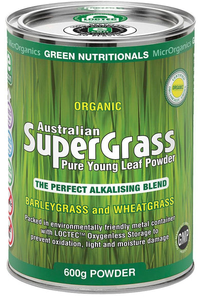 Green Nutritionals Organic Australian SuperGrass Powder - Health Co