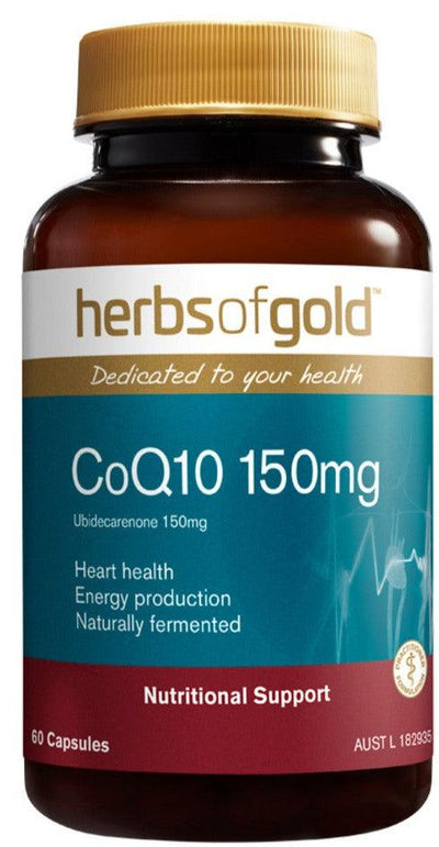 Herbs of Gold Co Q10 150 Max (In Rice Bran Oil) - Health Co